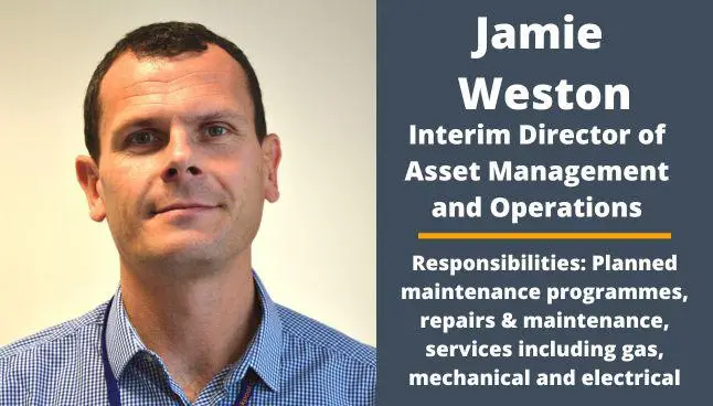 Jamie Weston, Interim Director of Asset Management and Operations