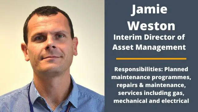 Jamie Weston, Interim Director of Asset Management